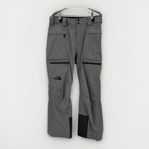 The North Face Powderflo Futurelight Ski Pants size S Heather Gray Men's
